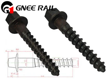 DHS35 Rail Screw Spike DHS35 Rail Screw Spike