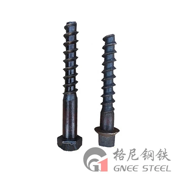 Hexagon Head Rail Sleeper Screw Hexagon Head Rail Sleeper Screw
