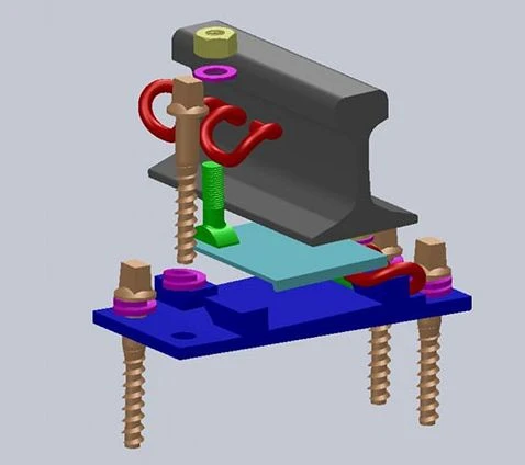 SKL 14 New Rail Clip For Fastening System SKL 14 New Rail Clip For Fastening System