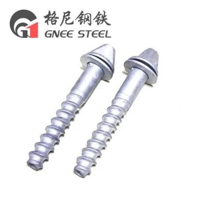 Ss8 Railway Screw Spikes Ss8 Railway Screw Spikes